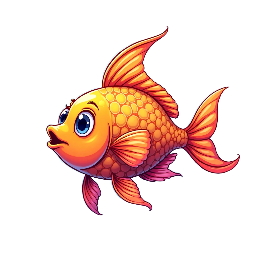 Cartoon Goldfish